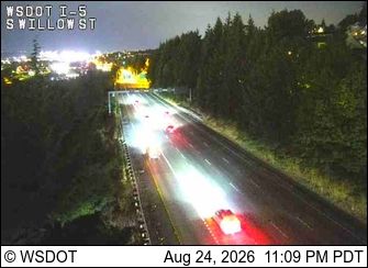 Seattle: I-5 at MP 160.4: S Willow St