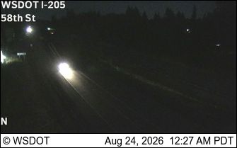 Battle Ground: I-205 at MP 31.5: 58th St