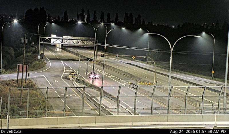 Brighouse › North: Hwy 99, looking north from Steveston interchange