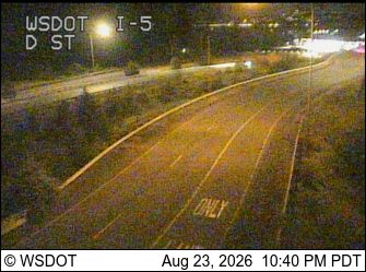 Blaine: I-5 at MP 276.2: D St