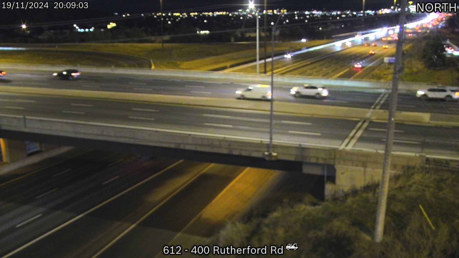 Vaughan: Highway 400 near Rutherford Road