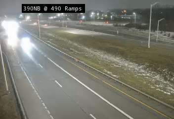North Gates › North: I-390 North at I-490 East