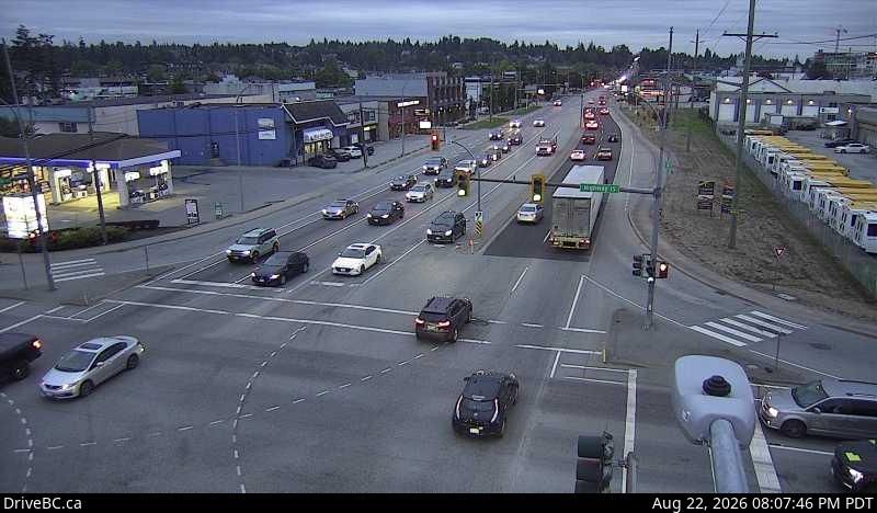 Cloverdale › East: Hwy 15 at Hwy 10, looking east on Hwy