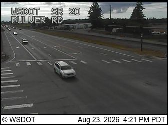 Burlington: SR 20 at MP 58.7: Pulver Rd