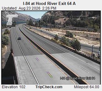 Hood River: I-84 at - Exit 64 A