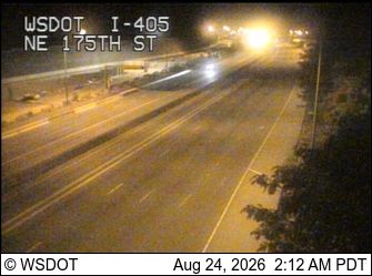 Bothell: I-405 at MP 23.3: NE 175th St