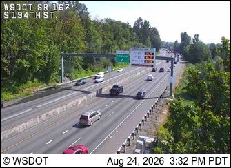 Renton: SR 167 at MP 23.5: S 194th St