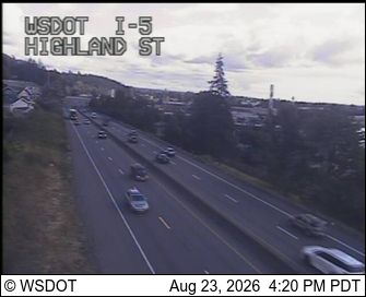 Mount Vernon › North: I-5 at MP 226.7: North of Kincaid St
