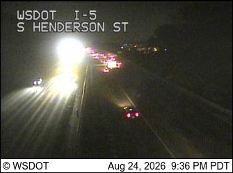 Seattle: I-5 at MP 159.2: S Henderson St