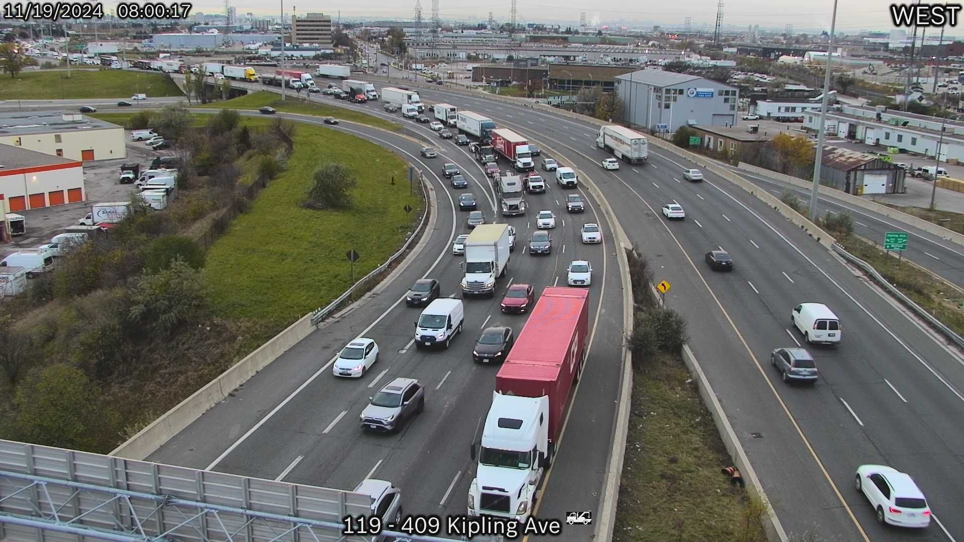 Etobicoke: Highway 401 near Highway 409 North
