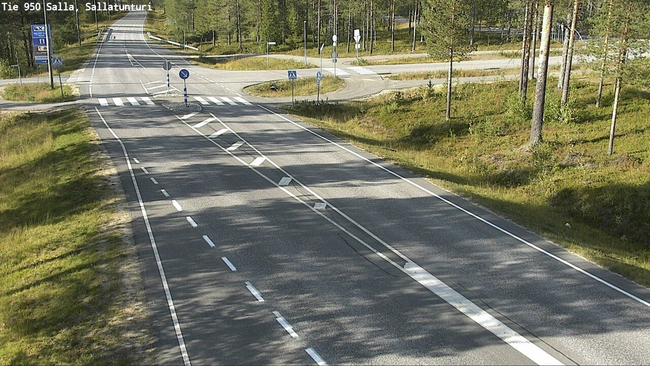 Salla: Tie 950 - Sallatunturi - Sallaan