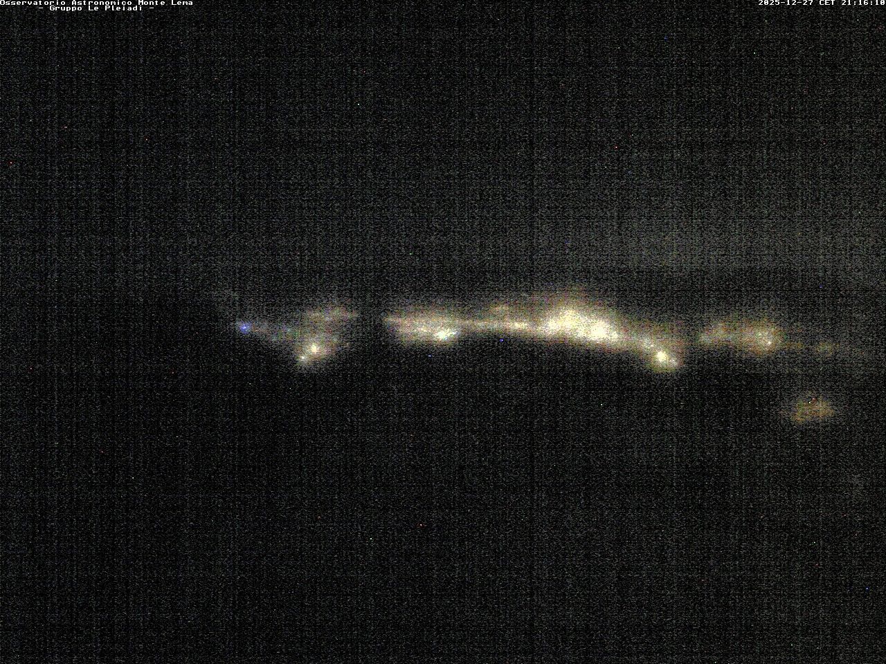 Dumenza: Osservatorio astronomico Monte Lema vista Est-Lugano-Ticino-Svizzera