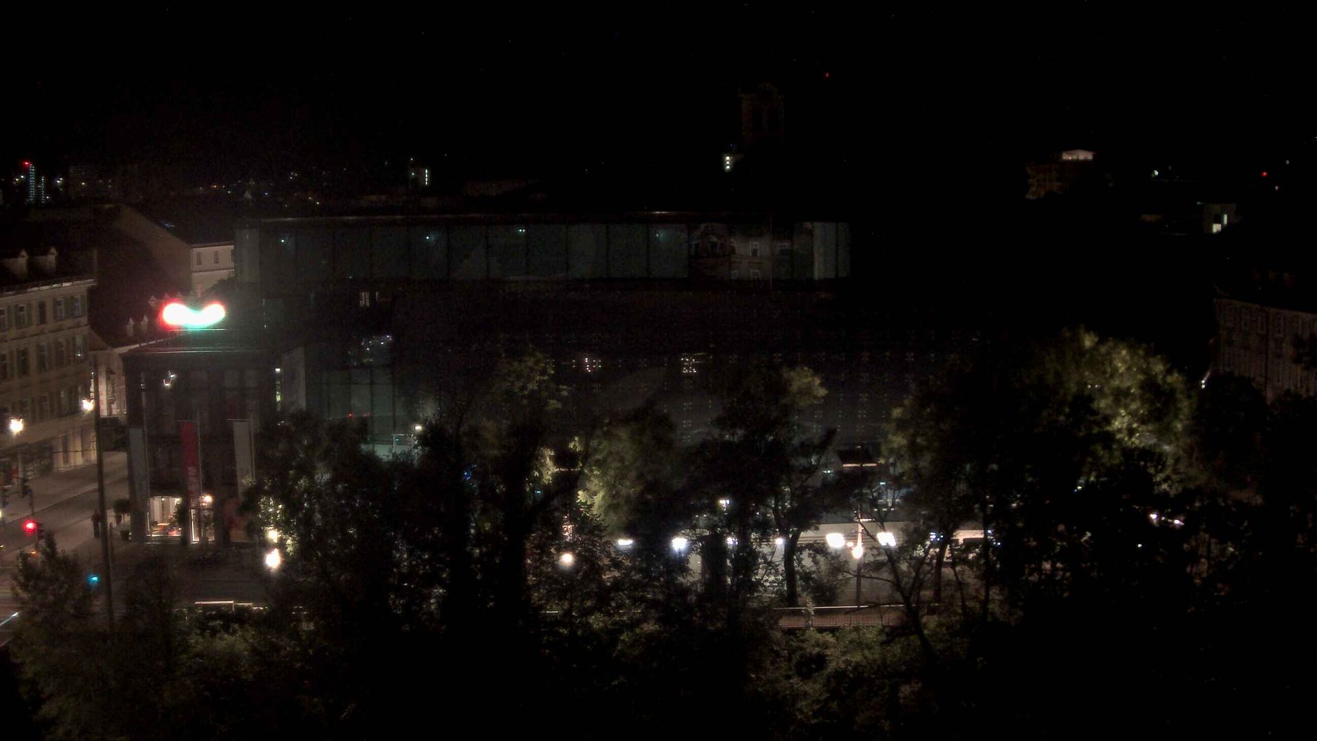 Graz: Kunsthaus - Webcam BIX-Medienfassade