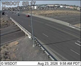 Moses Lake › South: SR 17 at MP 54.7 - at Stratford Rd