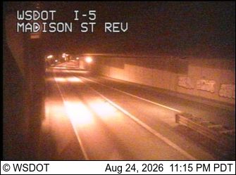 Seattle: I-5 at MP 165.5: Madison St Express Lanes