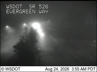 Everett: SR 526 at MP 3.5: Evergreen Way