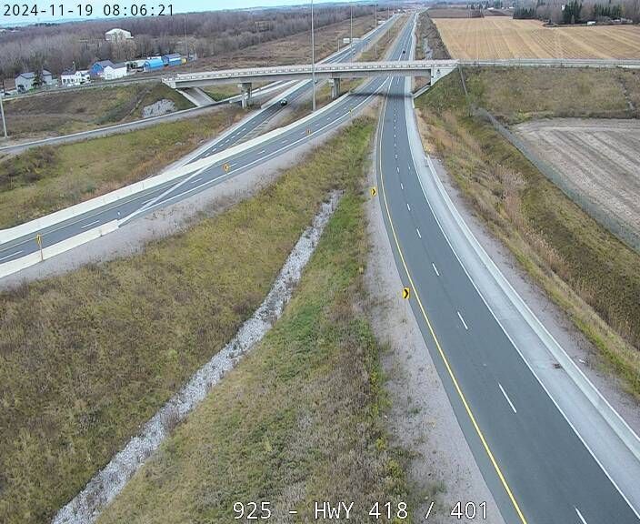Clarington: Highway 418 near Hwy 401