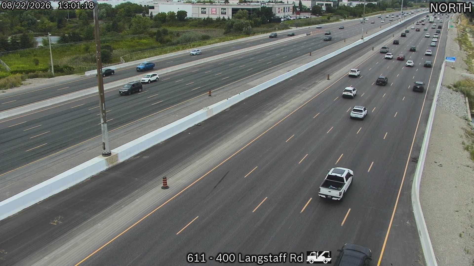 Vaughan: Highway 400 near Langstaff Road