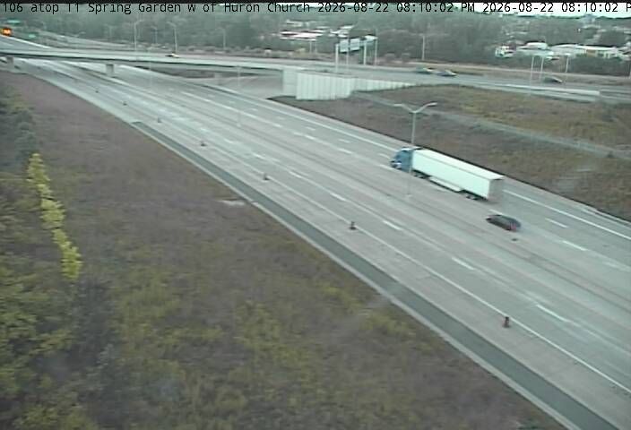 Windsor: 401 near EC Row Expressway on top of Spring Garden Tunnel