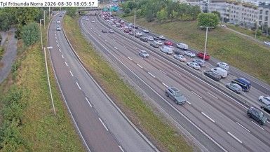 Bergshamra: Trafikplats Frösunda N