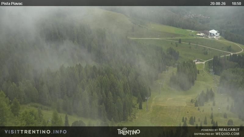 Moena: Alpe Lusia - Pista Piavac
