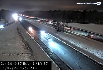 Round Lake › North: I-87 at Exit