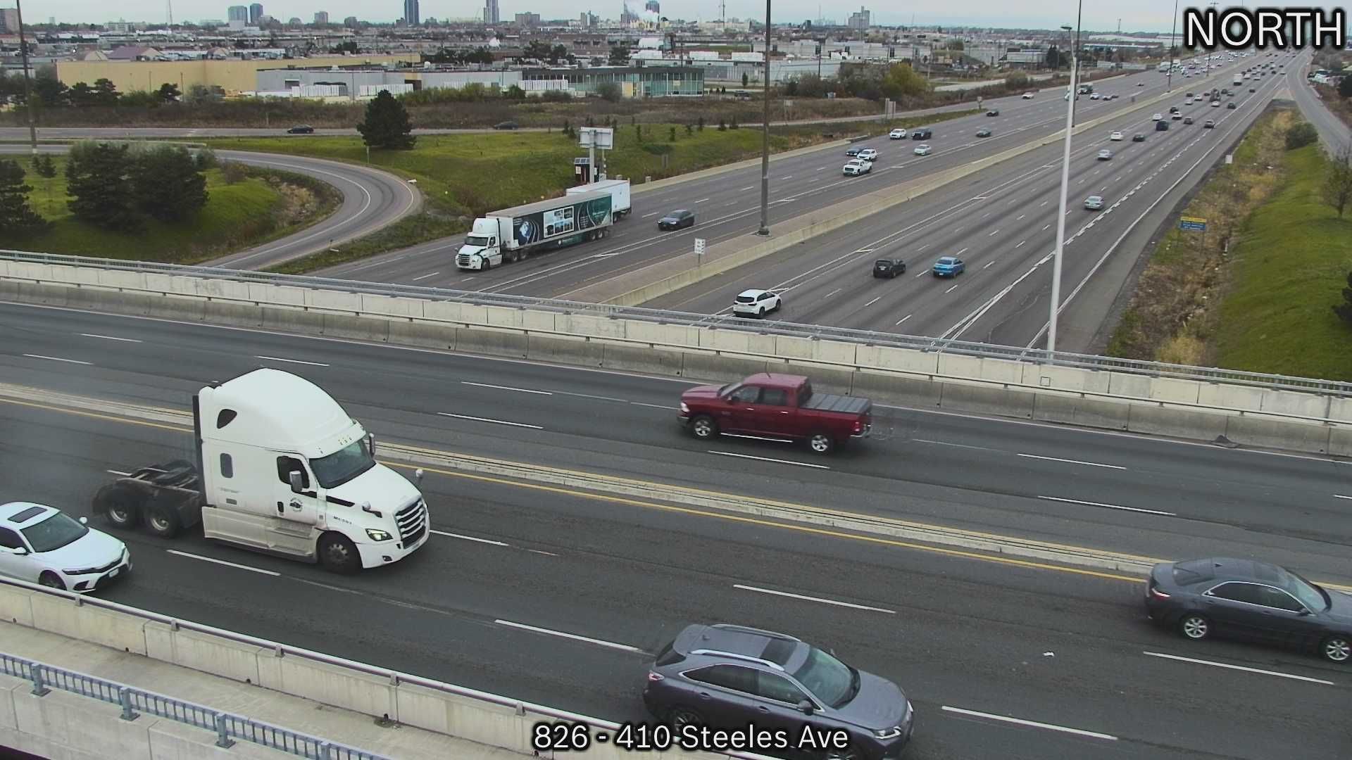 Brampton: Highway 410 near Steeles Avenue