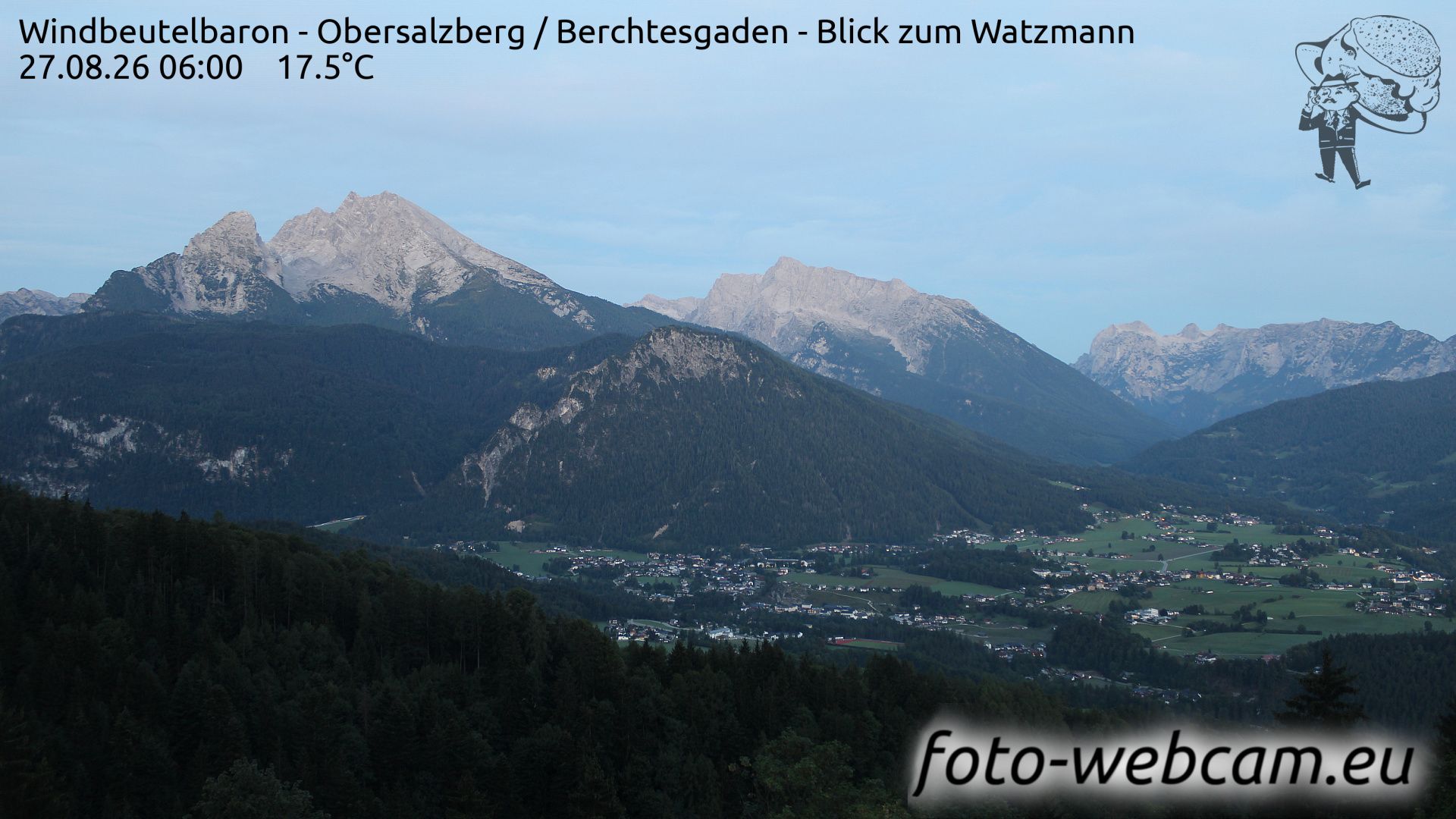 Grafl: Windbeutelbaron - Obersalzberg - Berchtesgaden - Blick zum Watzmann