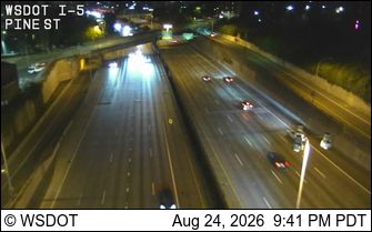 Seattle: I-5 at MP 166: Pine St