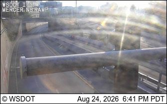 Capitol Hill: I-5 at MP 166.8: Mercer St NB Ramp