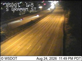 Seattle: I-5 at MP 160.9: S Graham St