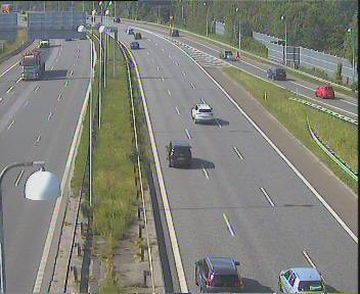 Aalborg: E45, Sundsholmen, Richtung Süd