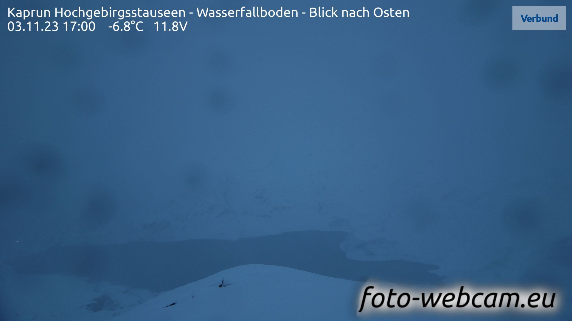 Kaprun: Hochgebirgsstauseen - Wasserfallboden - Blick nach Osten
