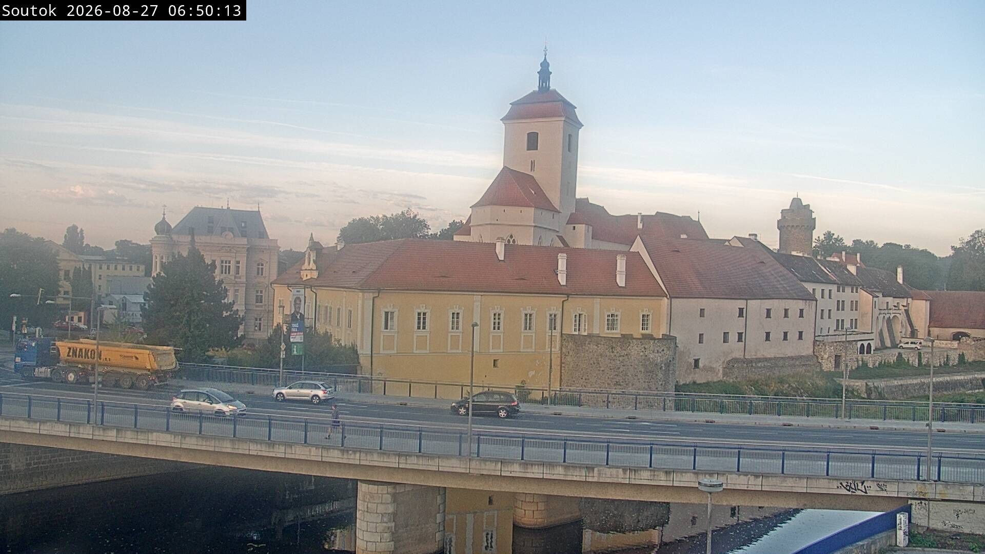 Strakonice: hrad a soutok