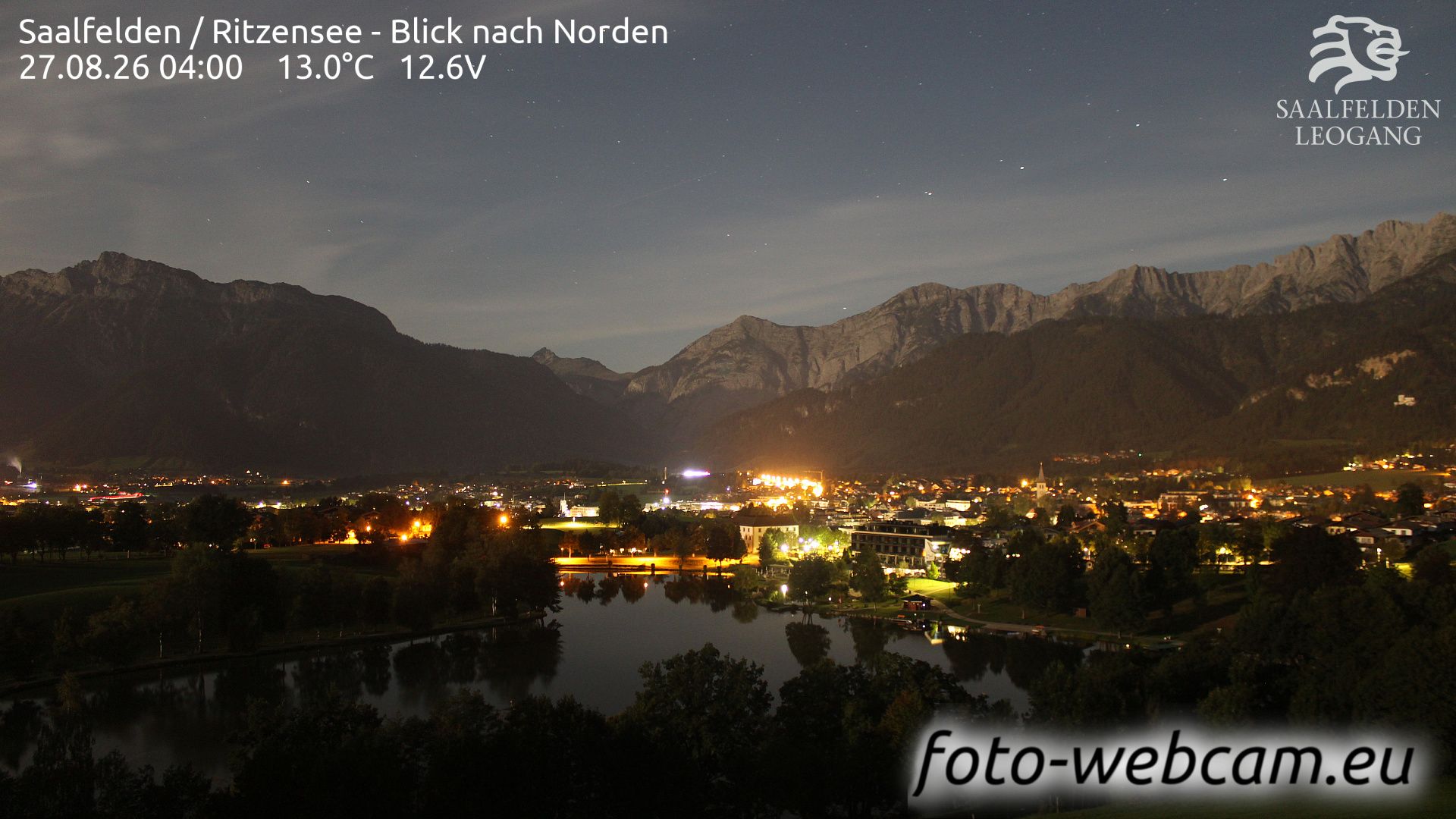 Saalfelden am Steinernen Meer: Saalfelden - Ritzensee - Blick nach Norden