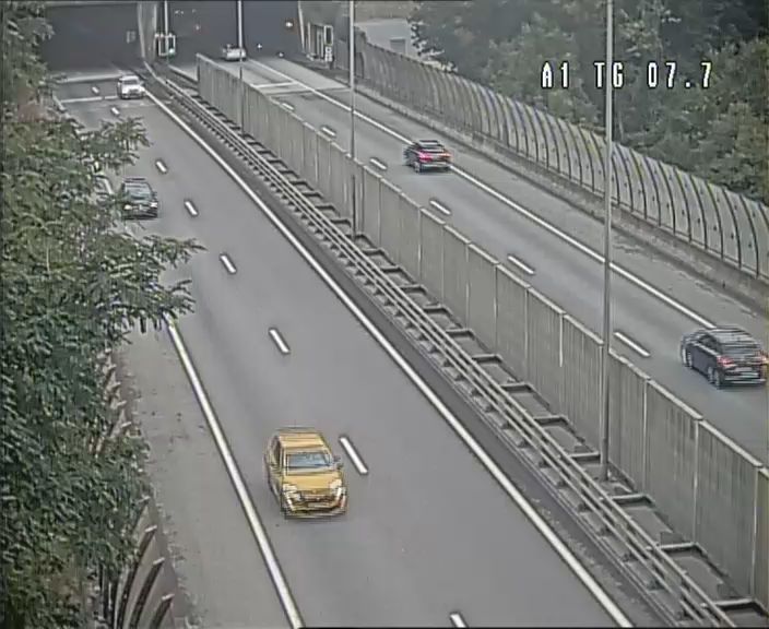 Luxembourg: A1 Cents Tunnel
