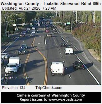 Tualatin: Washington County - Sherwood Rd at 89th