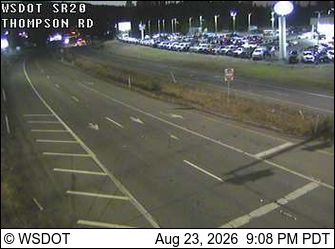 Anacortes: SR 20 at MP 48.9: Thompson Rd