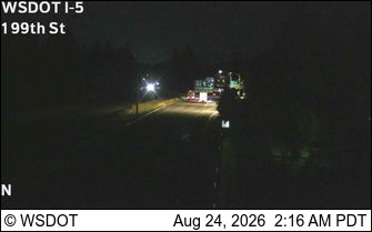 Baker: I-5 at MP 10.8: 199th St