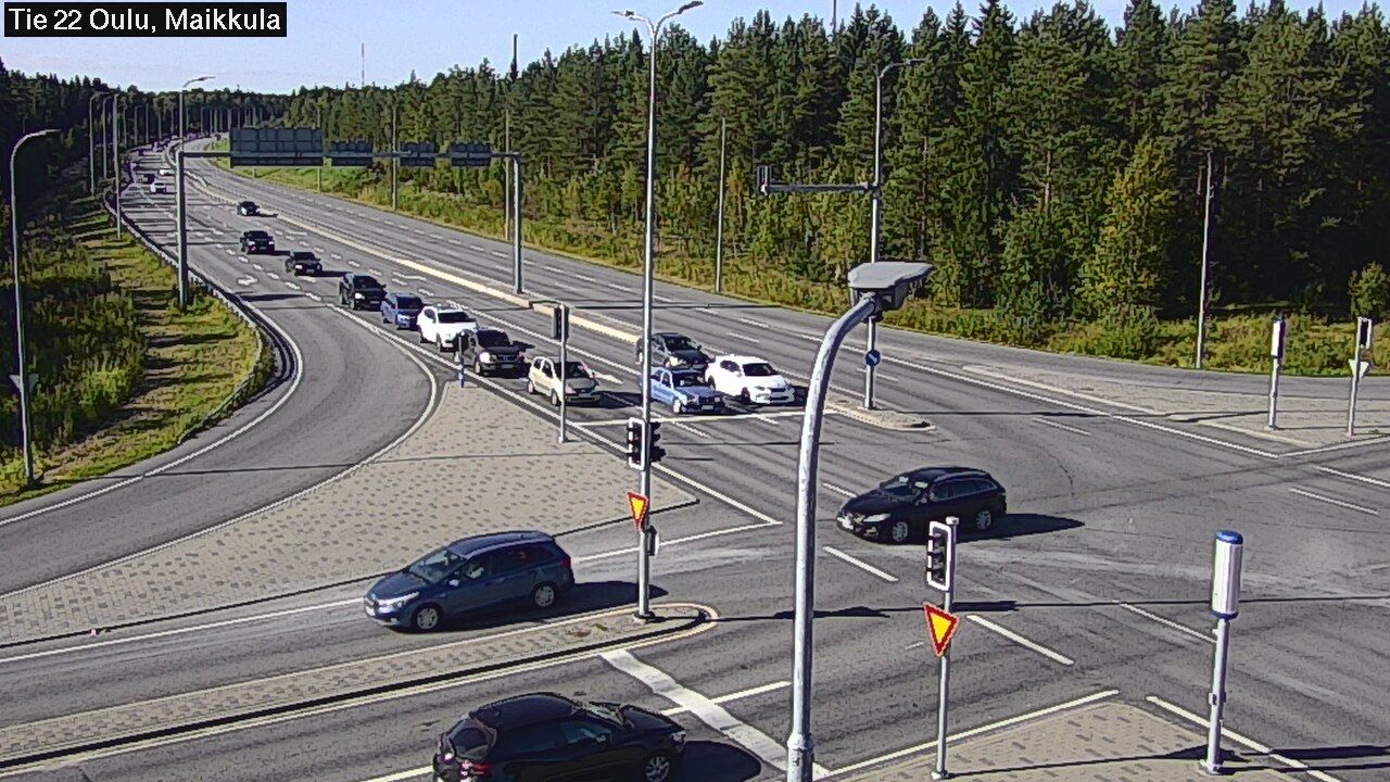 Oulunsuu: Tie 22 Oulu Maikkula - Ouluun
