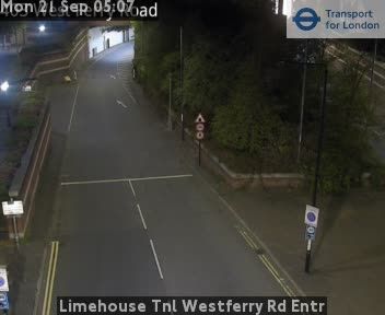 Heathfield and Waldron: Limehouse Tnl Westferry Rd Entr