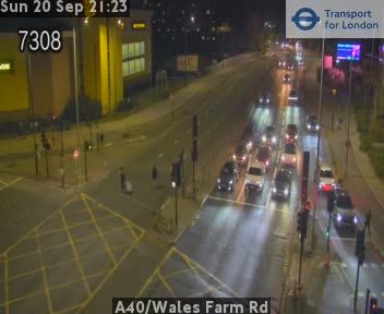Acton: A40/Wales Farm Rd