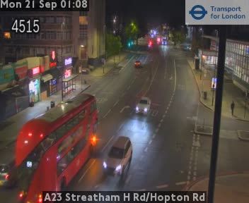 Croydon: A23 Streatham H Rd/Hopton Rd