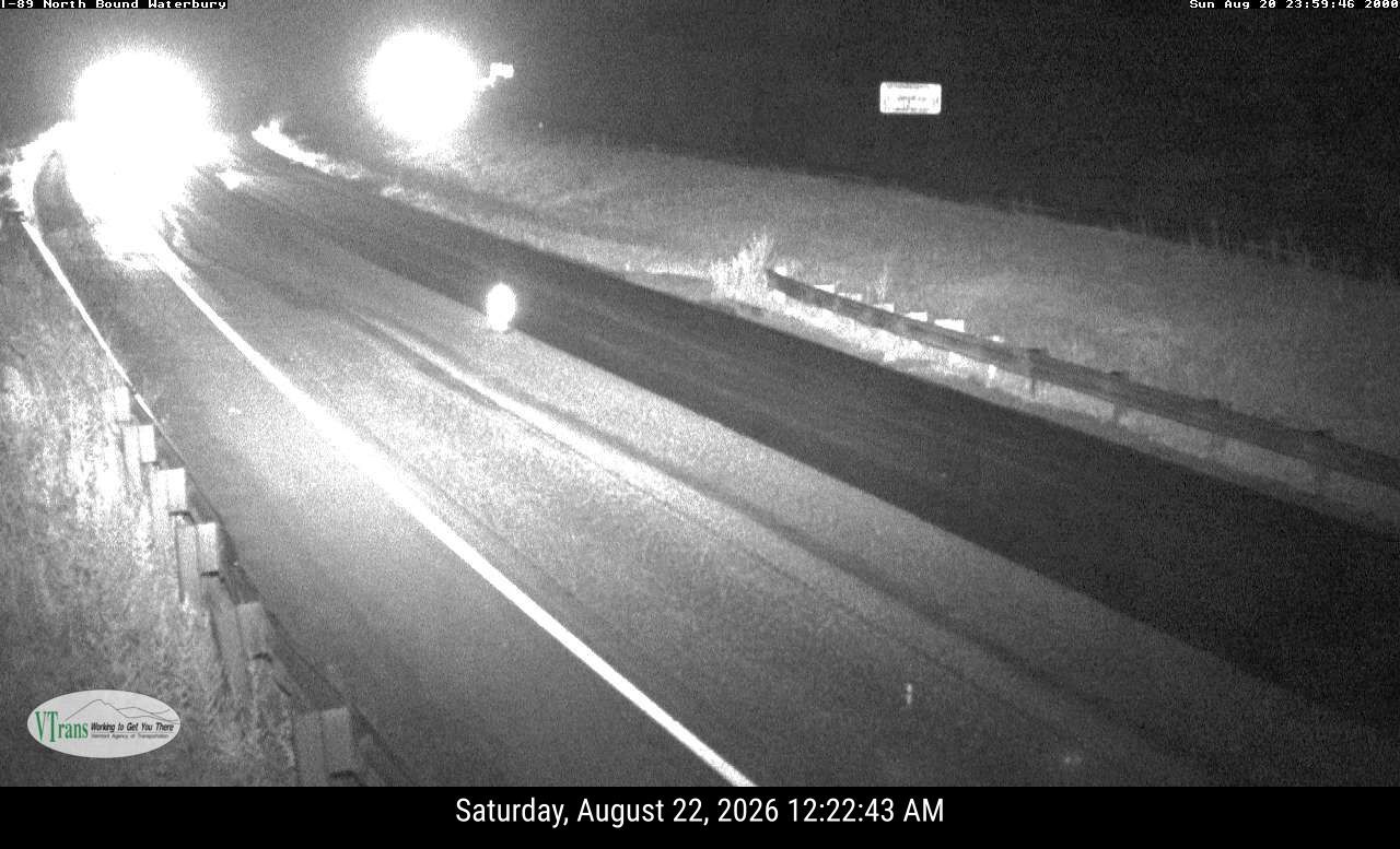 Waterbury: I-89 North