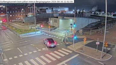 Stampen: Gullbergstunneln Bom Påfart Ö