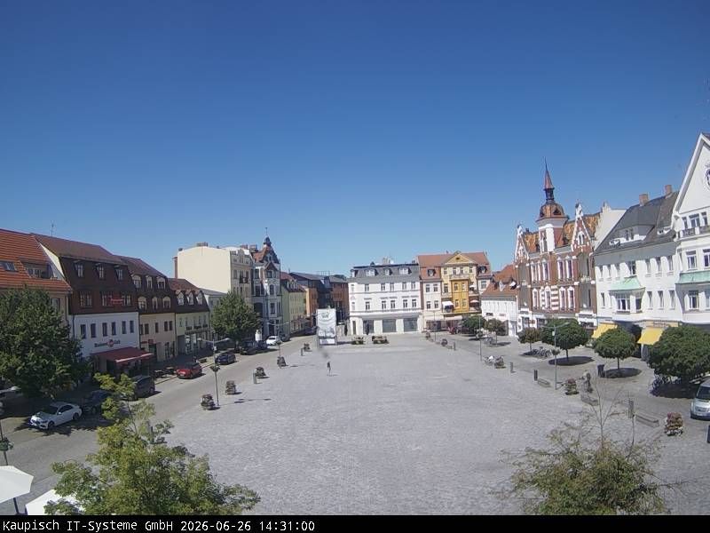 Finsterwalde: Finsterwalder Marktplatz