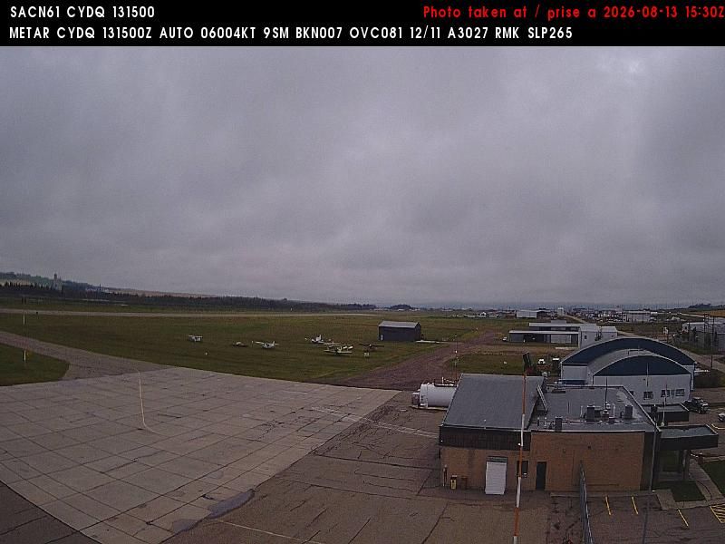 Pouce Coupe: Dawson Creek Airport NE