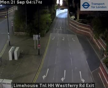 Heathfield and Waldron: Limehouse Tnl HH Westferry Rd Exit