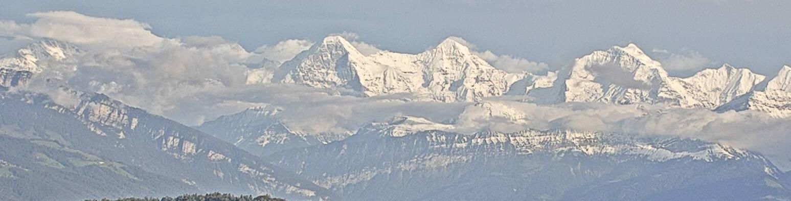 Rueggisberg: Eiger, Mönch & Jungfrau