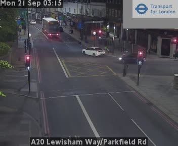 London: A20 Lewisham Way/Parkfield Rd